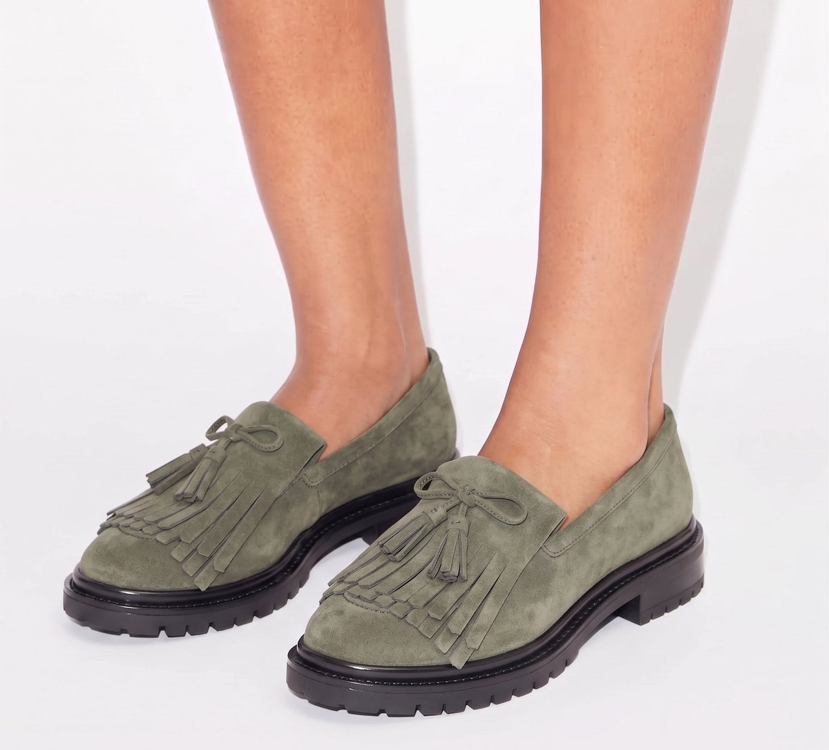 Michele Lopriore Georgetown Loafer, Camoscio Foresta, gallery view 4