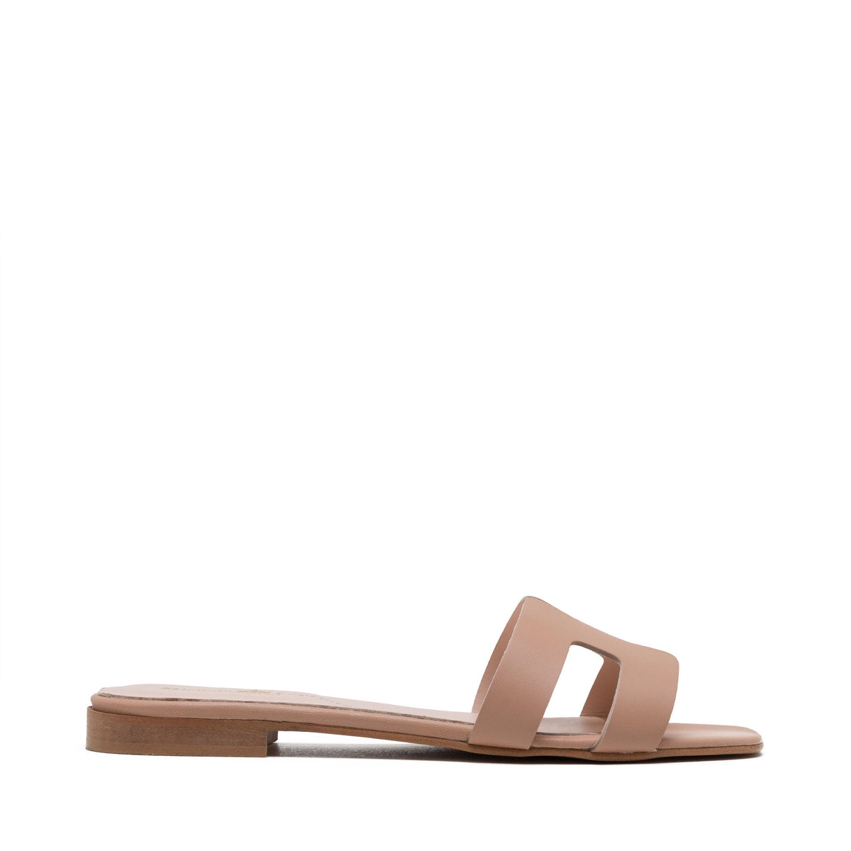 Michele Lopriore Creta Slides, Leather Nude, product view