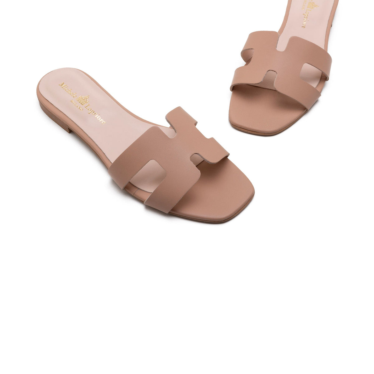 Michele Lopriore Creta Slides, Leather Nude, gallery view 3