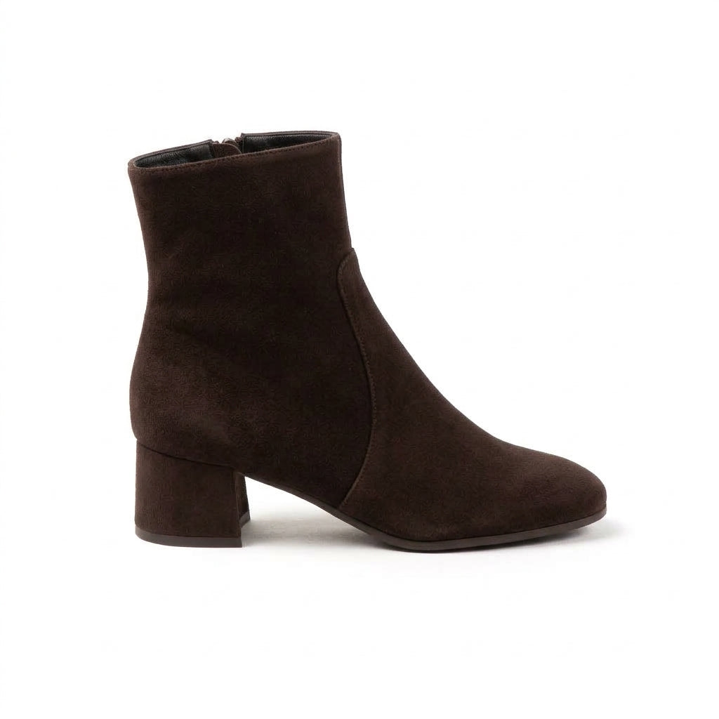 Michele Lopriore Veronique Ankle Boots, Suede Brown, product view