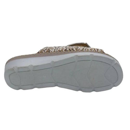 La Plume - Agua Women’s Leather Comfort Slippers