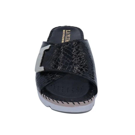 La Plume - Agua Women’s Leather Comfort Slippers