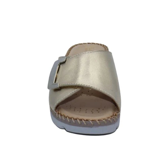 La Plume - Agua Women’s Leather Comfort Slippers