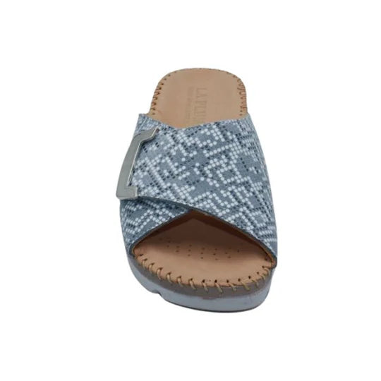 La Plume - Agua Women’s Leather Comfort Slippers