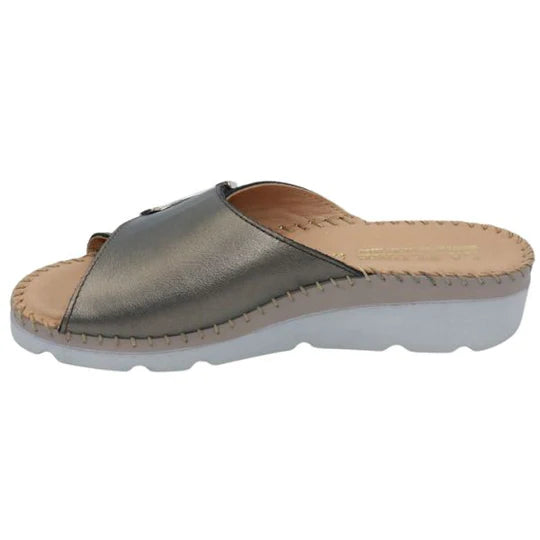 La Plume - Agua Women’s Leather Comfort Slippers