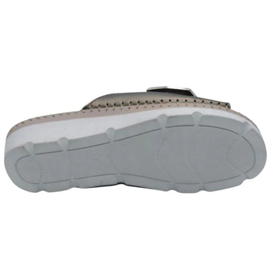 La Plume - Agua Women’s Leather Comfort Slippers
