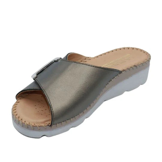 La Plume - Agua Women’s Leather Comfort Slippers