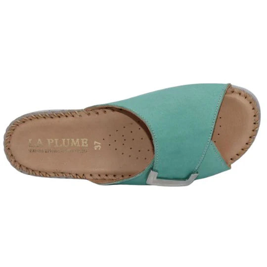 La Plume - Agua Women’s Leather Comfort Slippers