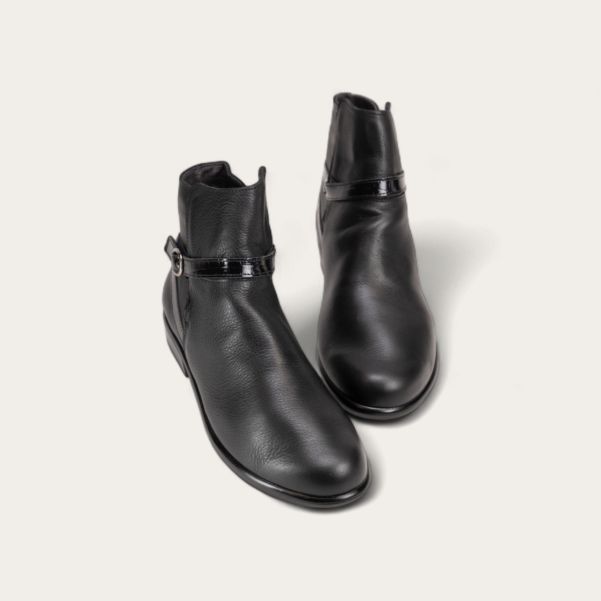 Briza in Soft Black Lthr/Jet Black Lthr/Black Croc Lthr, product view 5