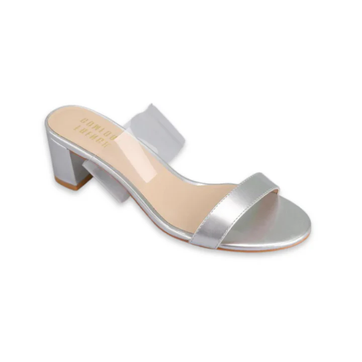 FRENCH COMFORT - DIANE - SIZE 10 - SILVER