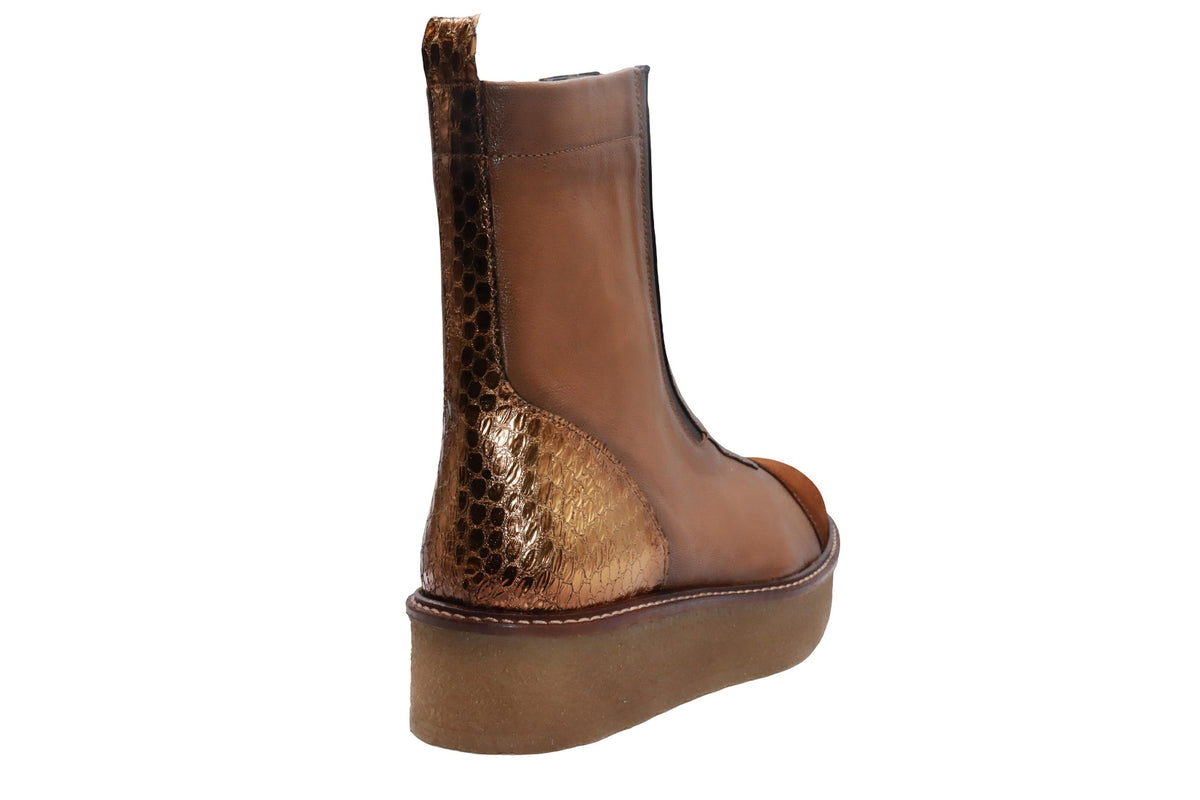 Eric Michael Baja in TAN METALLIC — view 8