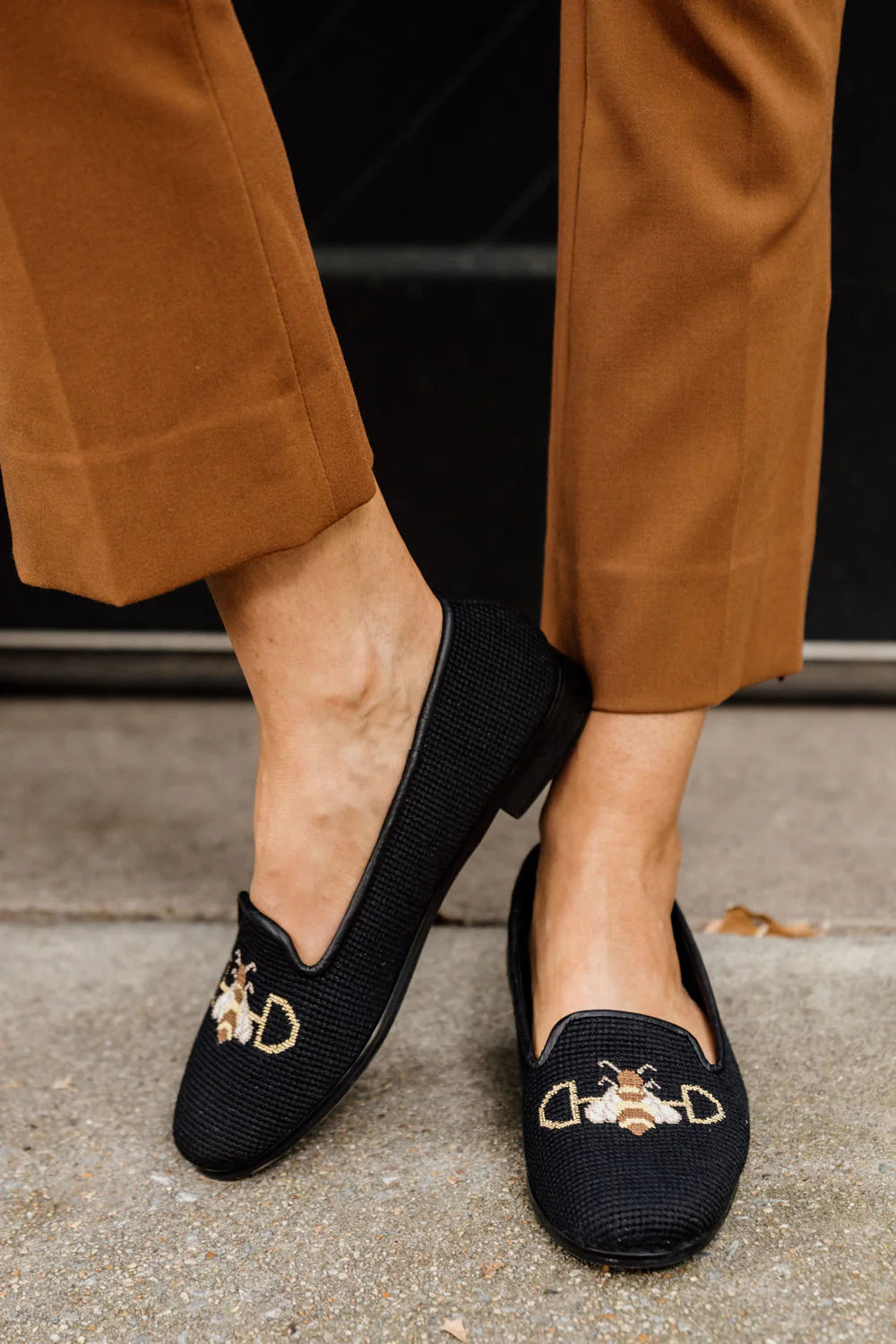 BY PAIGE - NEEDLEPOINT LOAFER IN SNAFFLE BIT BEE