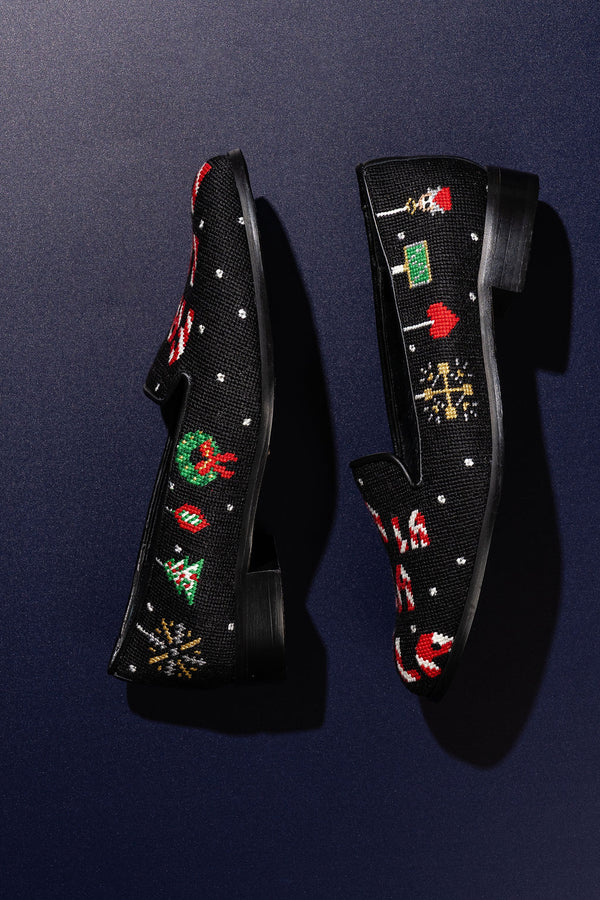 BY PAIGE - NEEDLEPOINT LOAFER FA LA LA