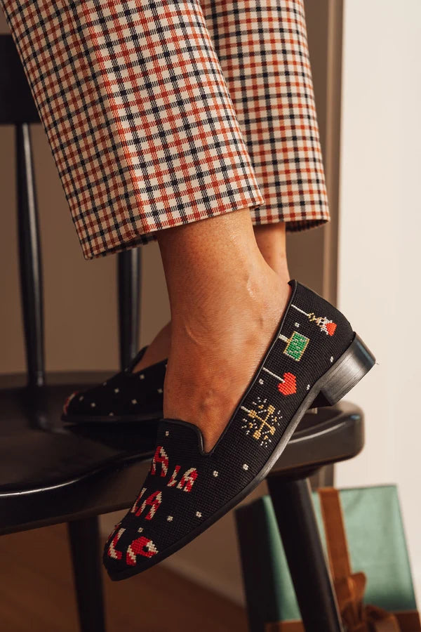 BY PAIGE - NEEDLEPOINT LOAFER FA LA LA