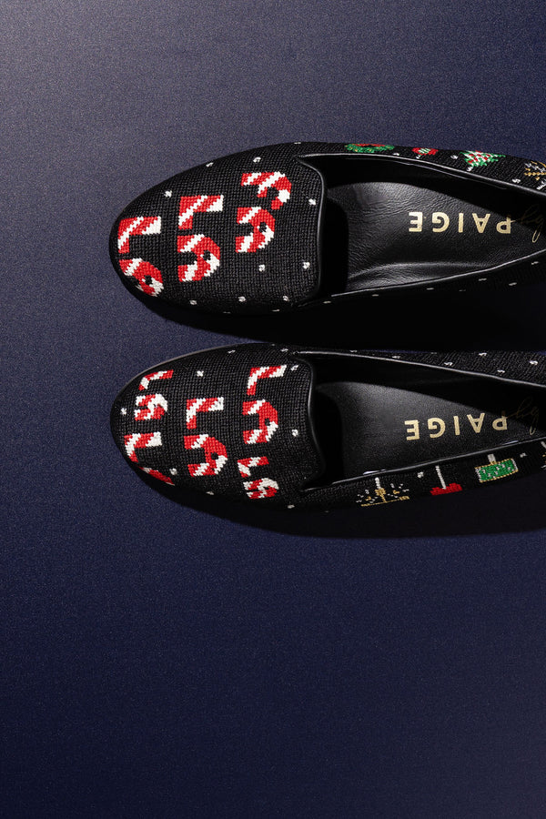 BY PAIGE - NEEDLEPOINT LOAFER FA LA LA