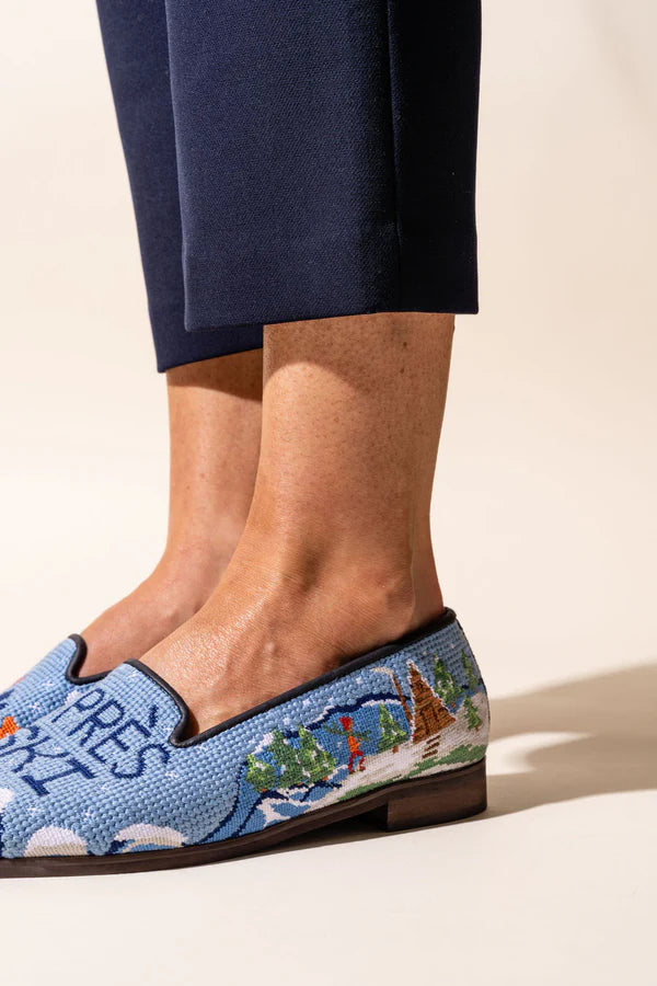 BY PAIGE - NEEDLEPOINT LOAFER IN APRÈS SKI