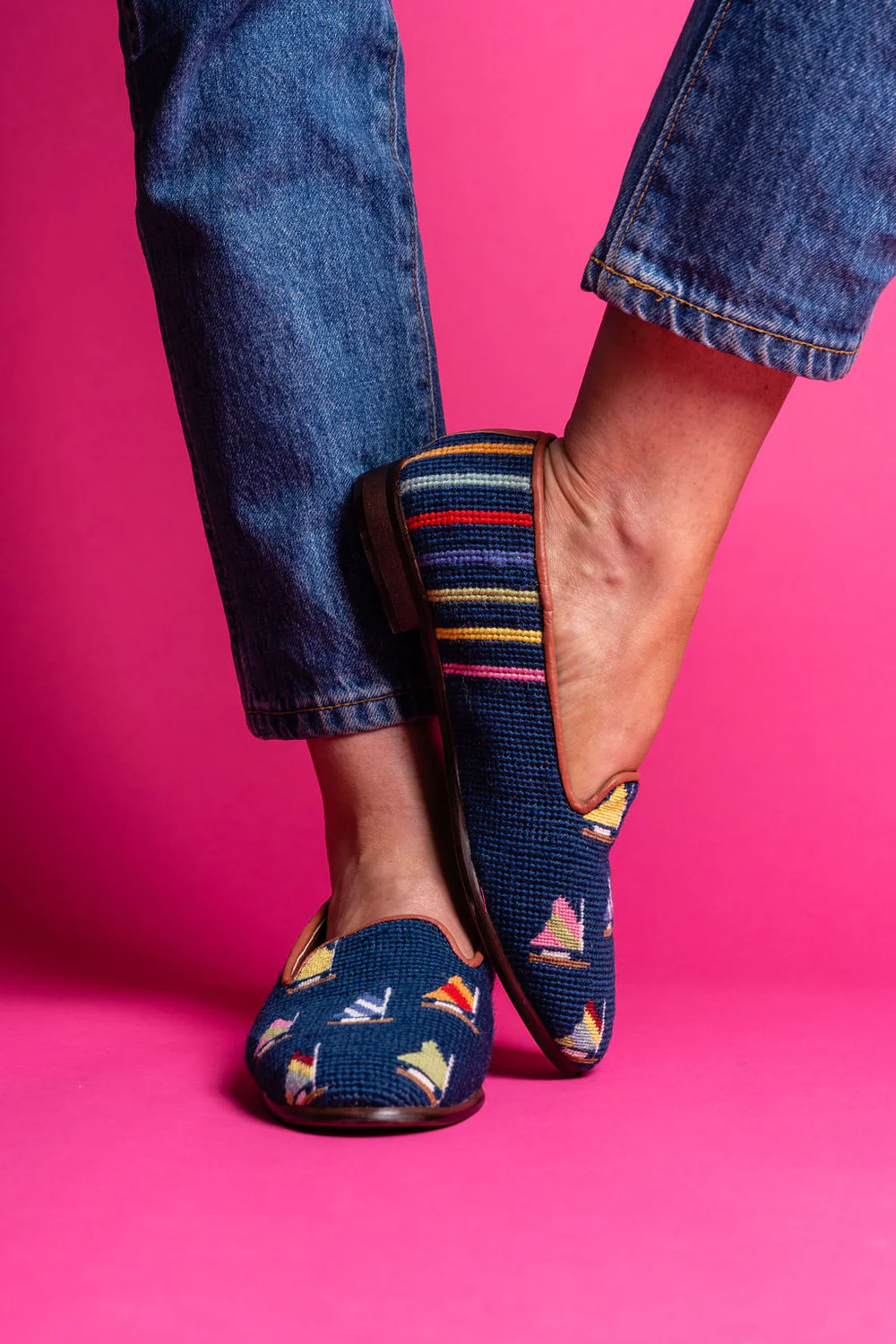 BY PAIGE - NEEDLEPOINT LOAFER