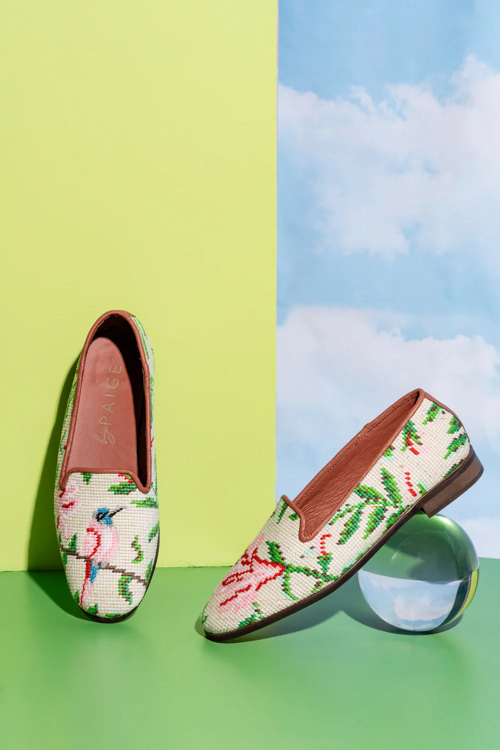 BY PAIGE - NEEDLEPOINT LOAFER