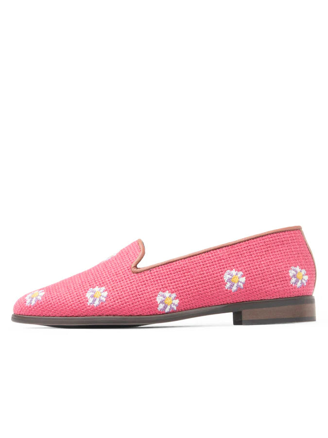 BY PAIGE - NEEDLEPOINT LOAFER IN DAISIES