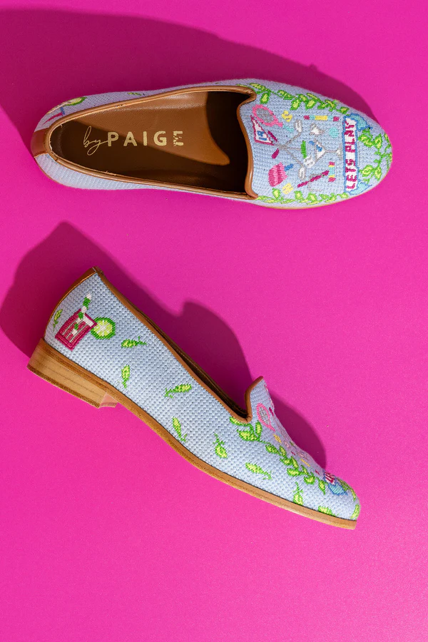 BY PAIGE - NEEDLEPOINT LOAFER IN LET'S PLAY