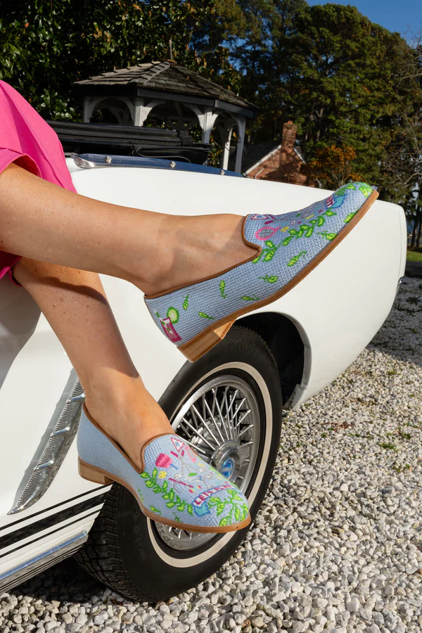 BY PAIGE - NEEDLEPOINT LOAFER IN LET'S PLAY