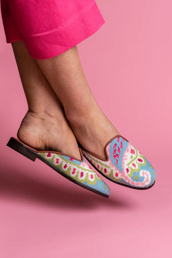 BY PAIGE - NEEDLEPOINT MULE