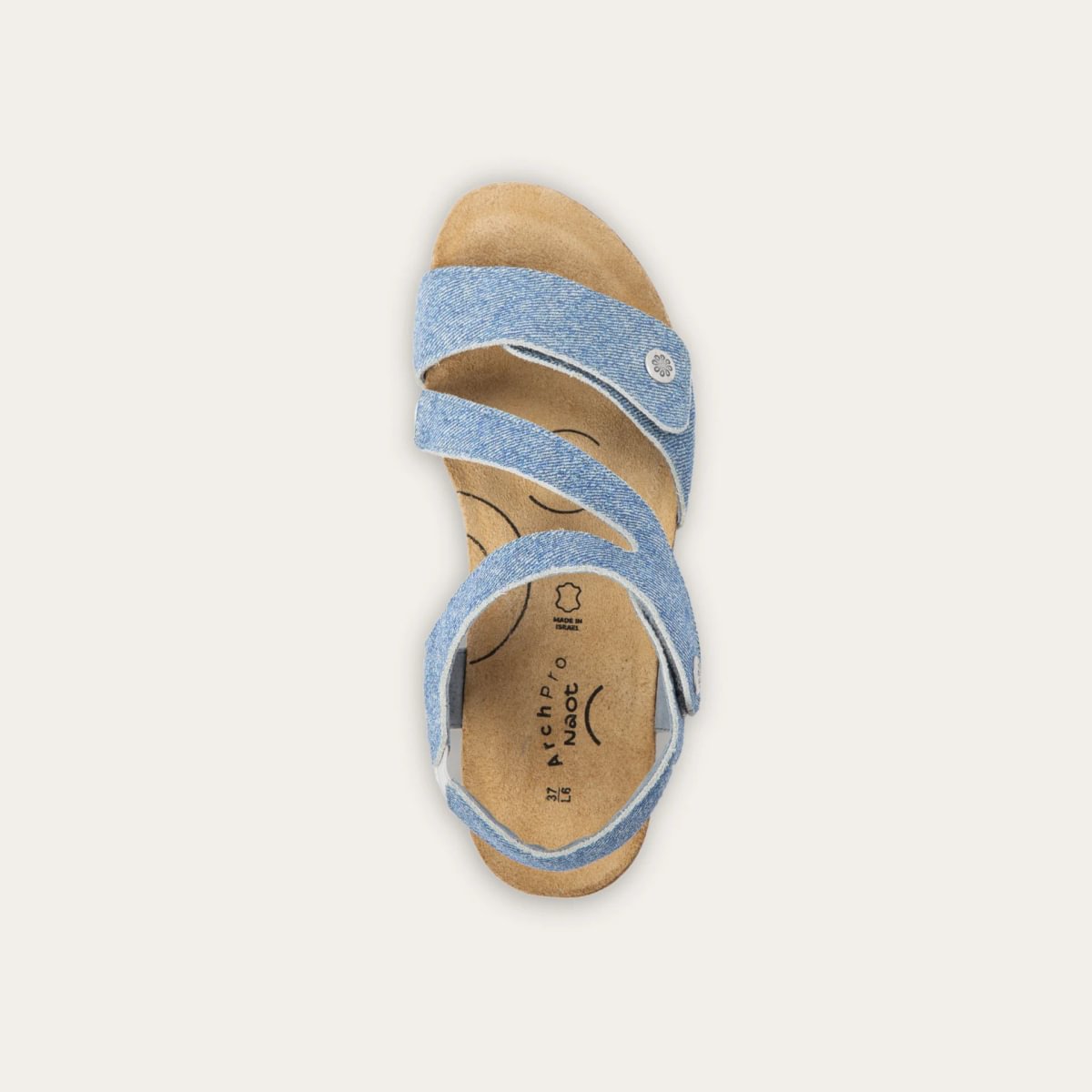 Eloise in Denim Washed Suede, product view 3