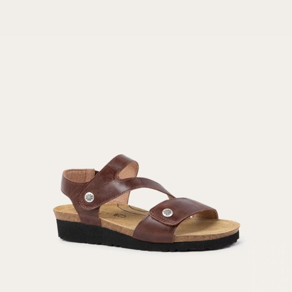 Eloise in Cocoa Brown Leather, product view 2