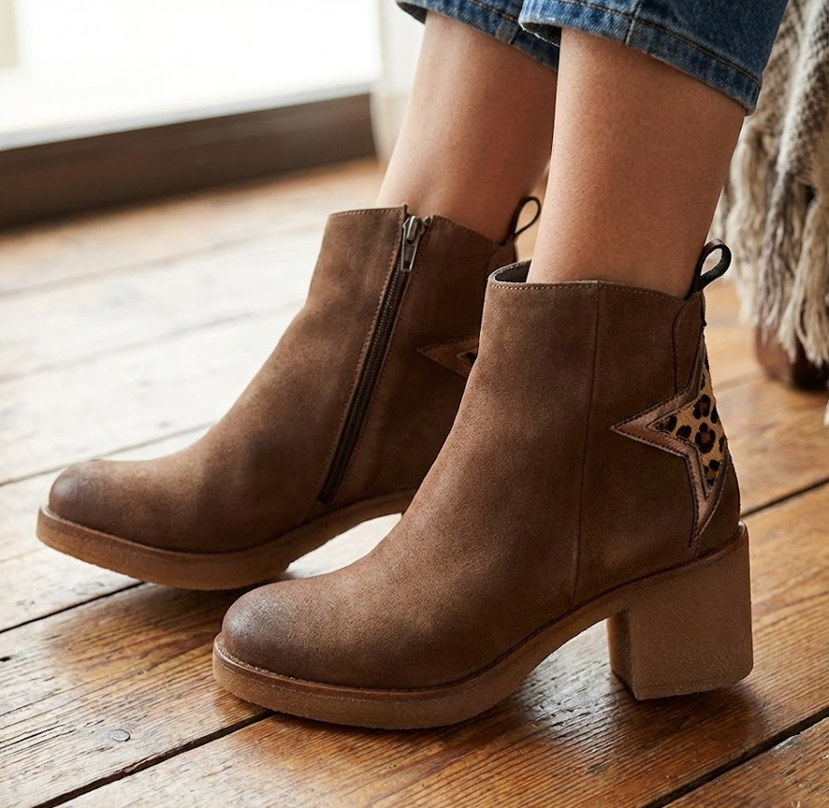 Eric Michael Perlima in Brown nubuck — view 2