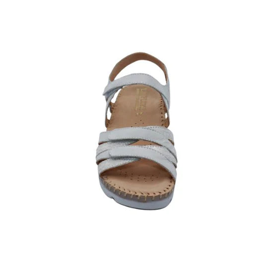 La Plume - Fiesta Women’s Multi-Strap Leather Slingback Sandal