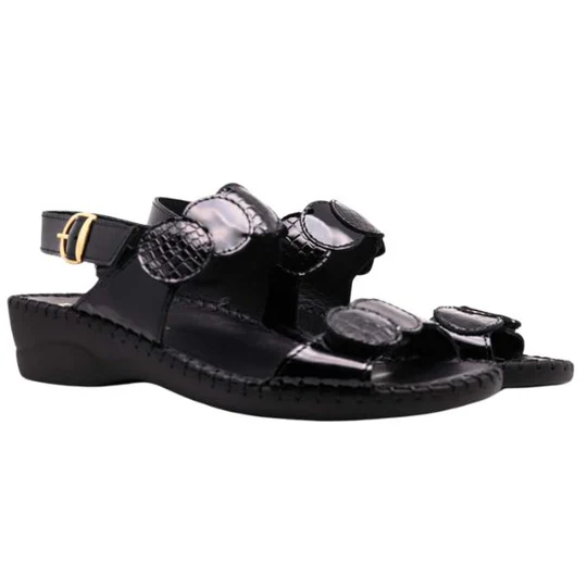 La Plume -Fiora Mixed-Texture Slingback Sandal