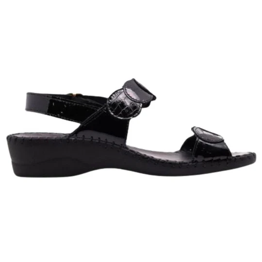 La Plume -Fiora Mixed-Texture Slingback Sandal