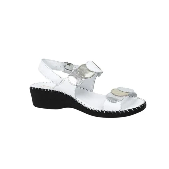 La Plume -Fiora Mixed-Texture Slingback Sandal