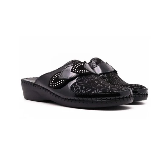 La Plume - Garden Padded Leather Slide