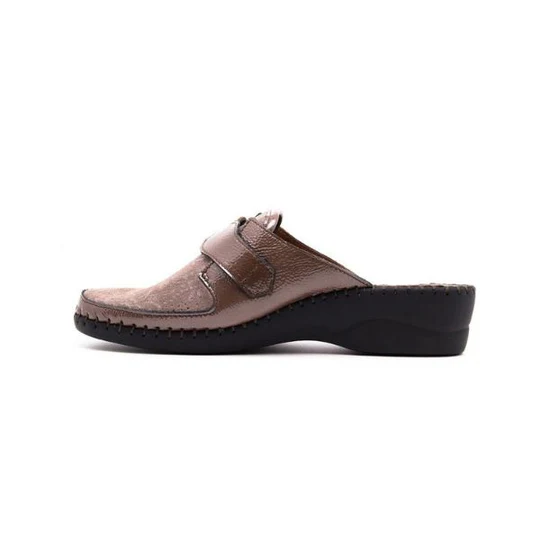 La Plume - Garden Padded Leather Slide