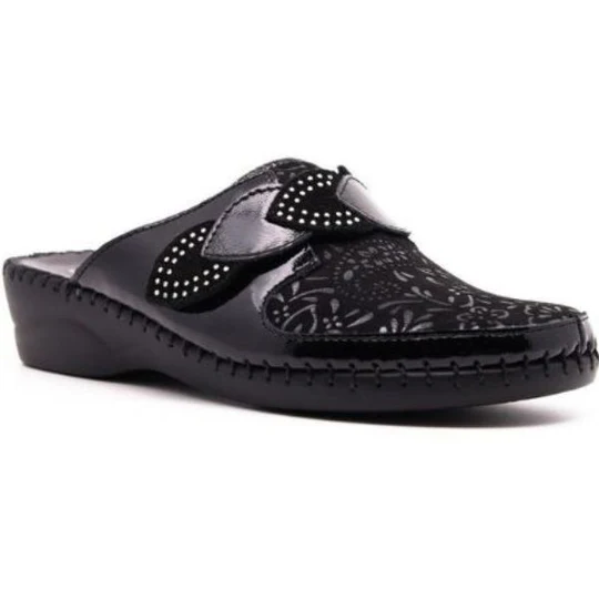 La Plume - Garden Padded Leather Slide