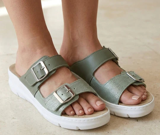 La Plume - Gretchen Women’s Adjustable Comfort Sandal