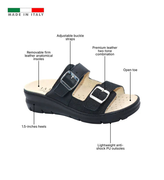 La Plume - Gretchen Women’s Adjustable Comfort Sandal