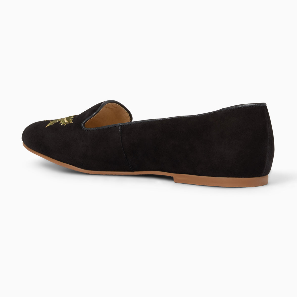 Jack Rogers - Embroidered Holly Loafer - Black - view 4