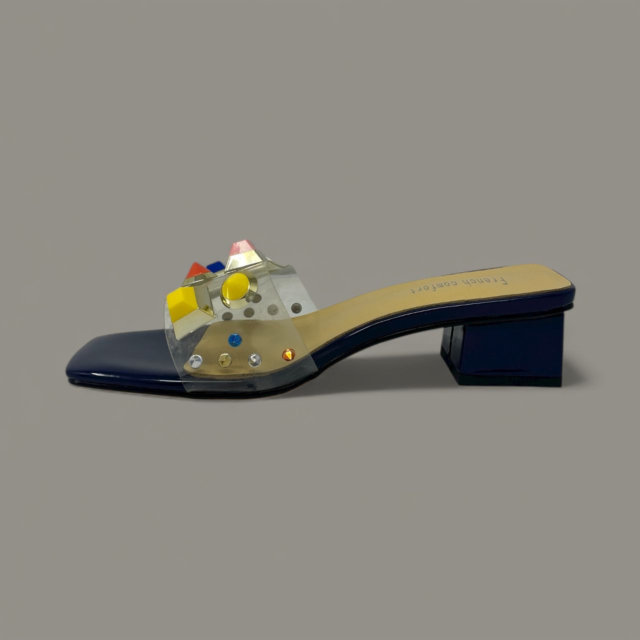 FRENCH COMFORT - MAYA - SIZE 7 - NAVY