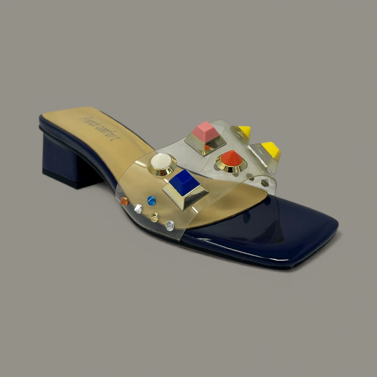 FRENCH COMFORT - MAYA - SIZE 7 - NAVY