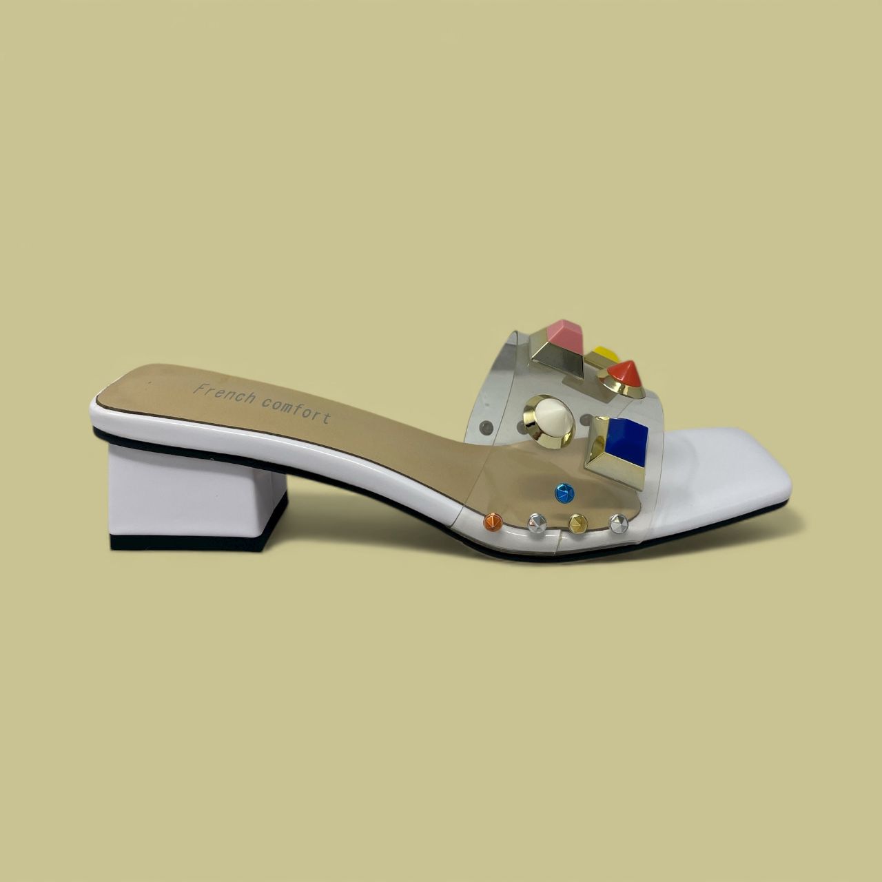 FRENCH COMFORT - MAYA - SIZE 10 - WHITE