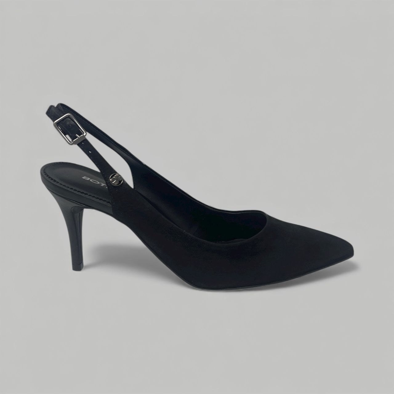 BOTTERO - POINTED SLINGBACK PUMP - SIZE 8 - BLACK