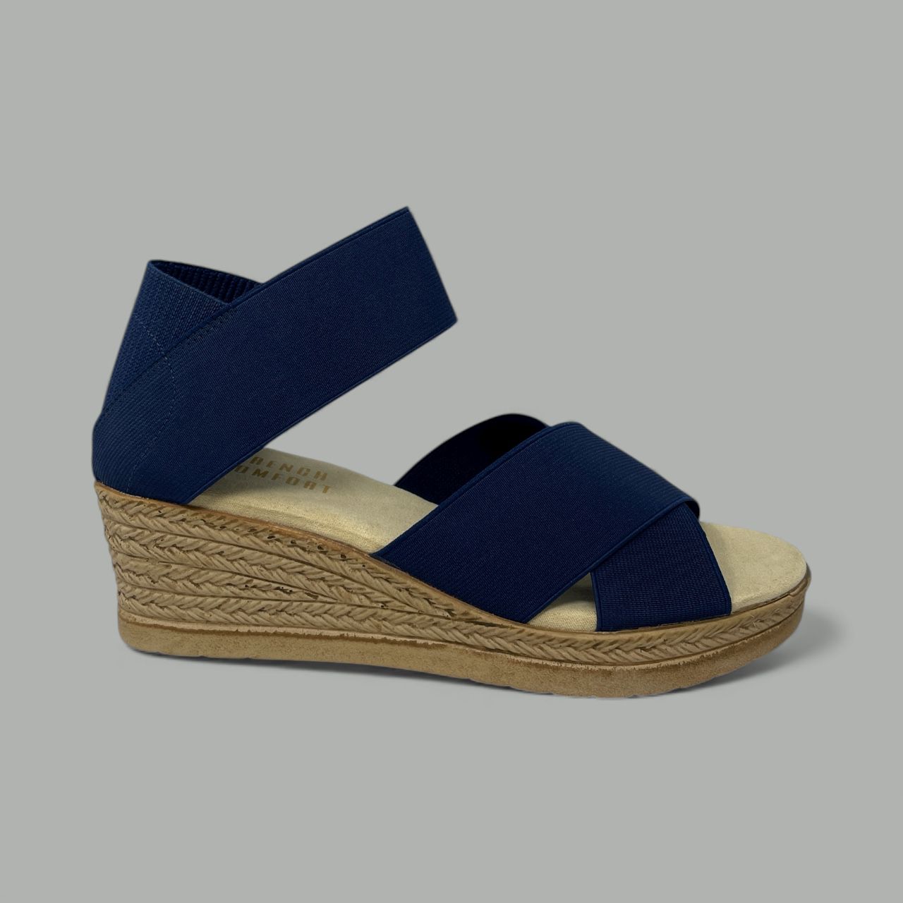 FRENCH COMFORT - VEGAS - SIZE 10 - NAVY