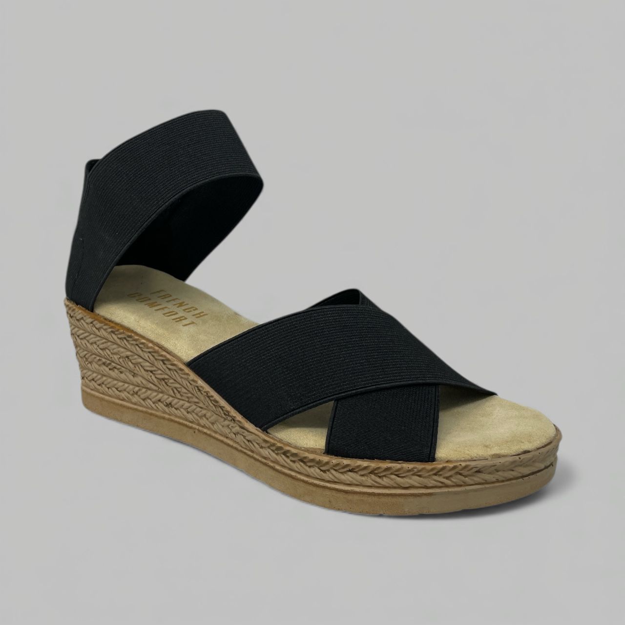 FRENCH COMFORT - VEGAS - SIZE 7 - BLACK
