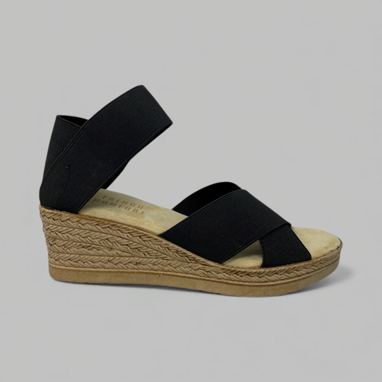 FRENCH COMFORT - VEGAS - SIZE 7 - BLACK