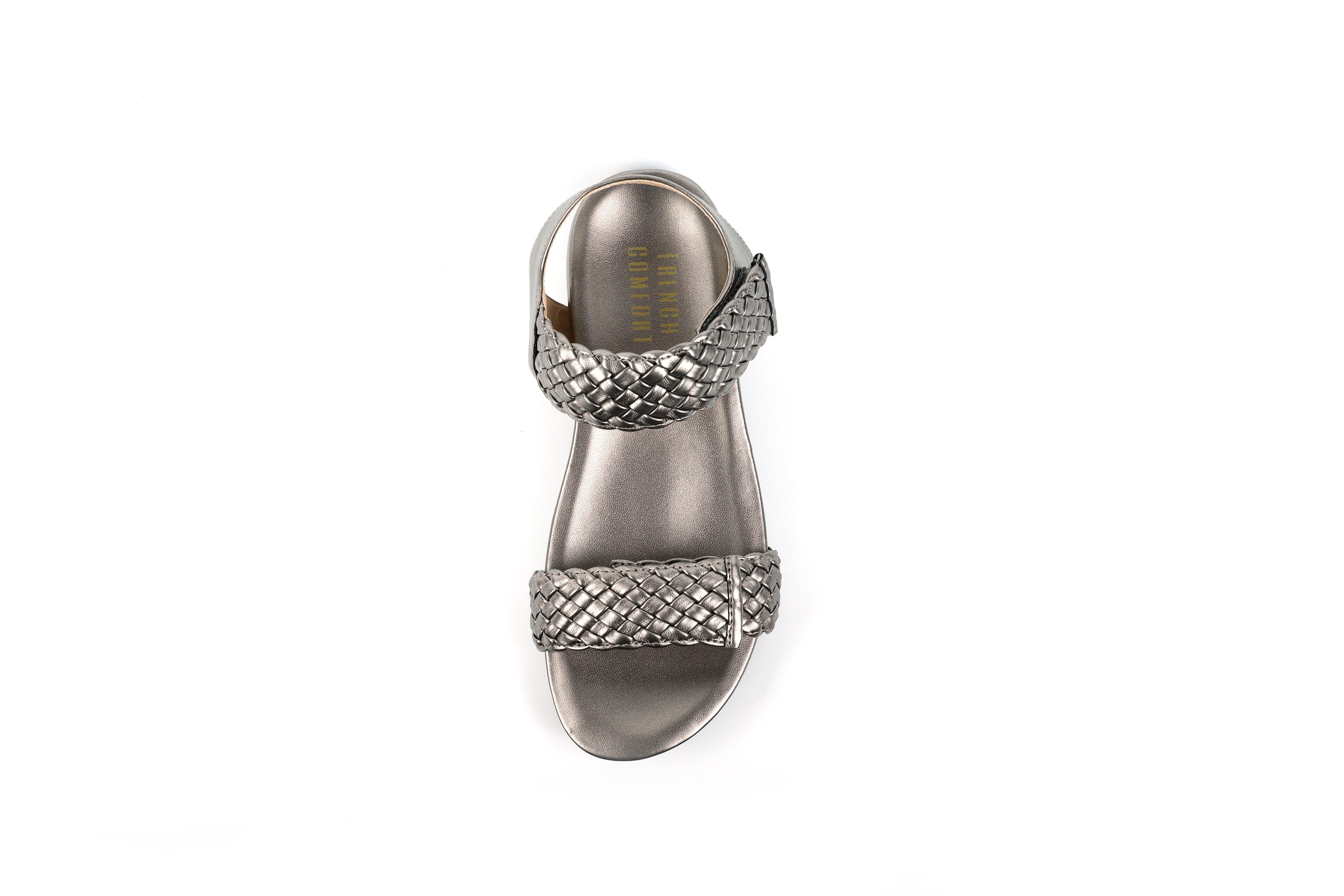 FRENCH COMFORT - CHARLOTTE - SIZE 8.5 - PEWTER