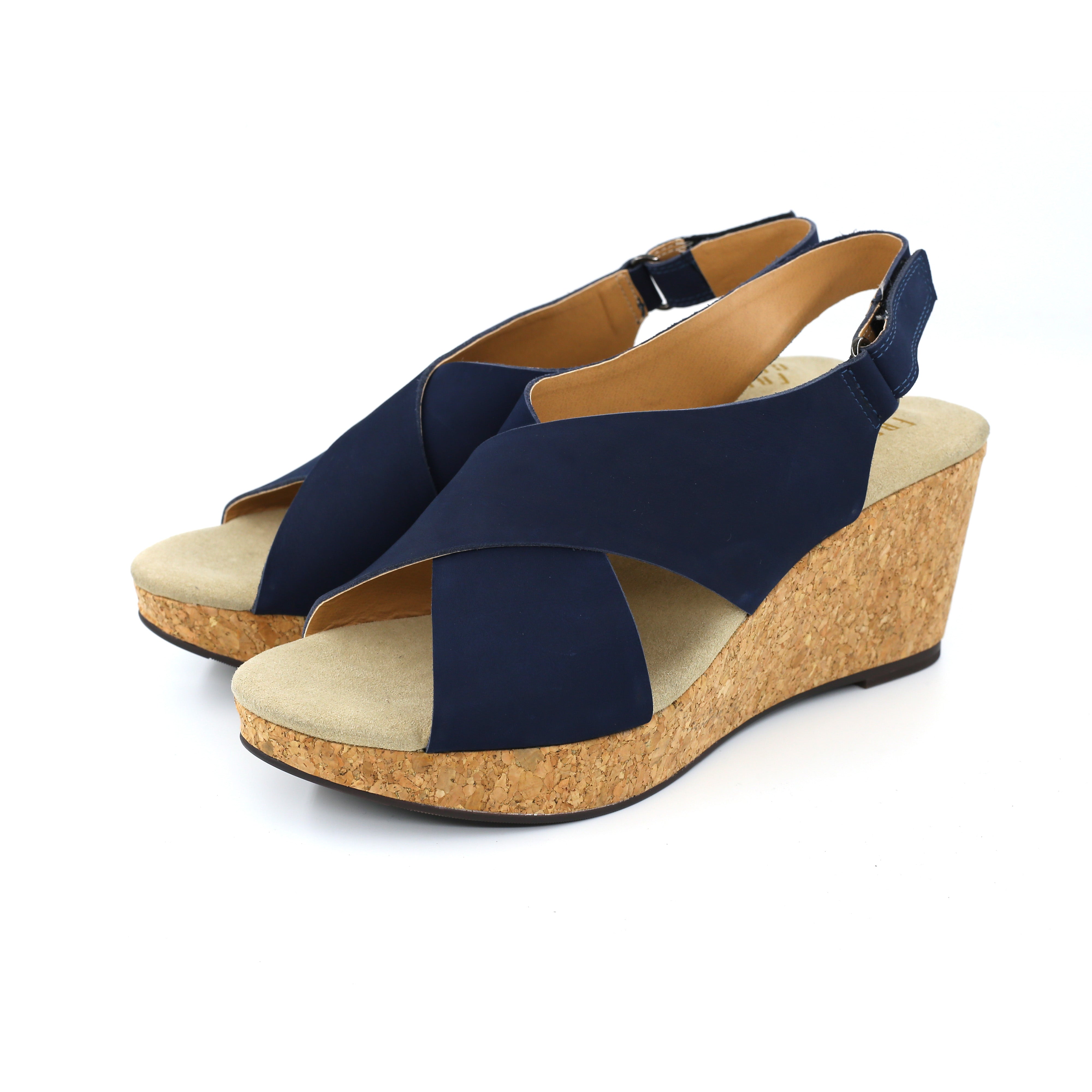 FRENCH COMFORT - ABIGAIL  - SIZE 6.5 - NAVY