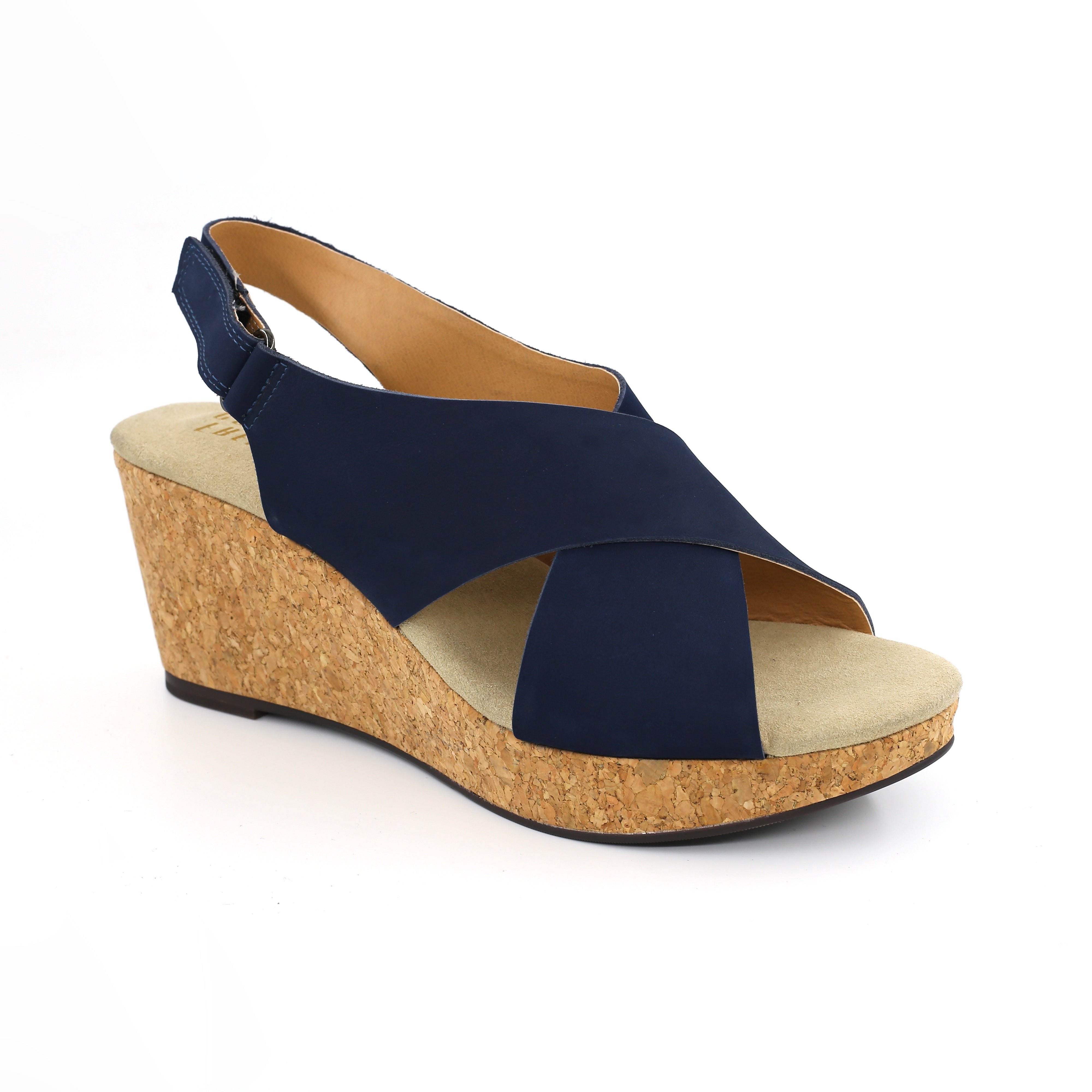FRENCH COMFORT - ABIGAIL  - SIZE 6.5 - NAVY