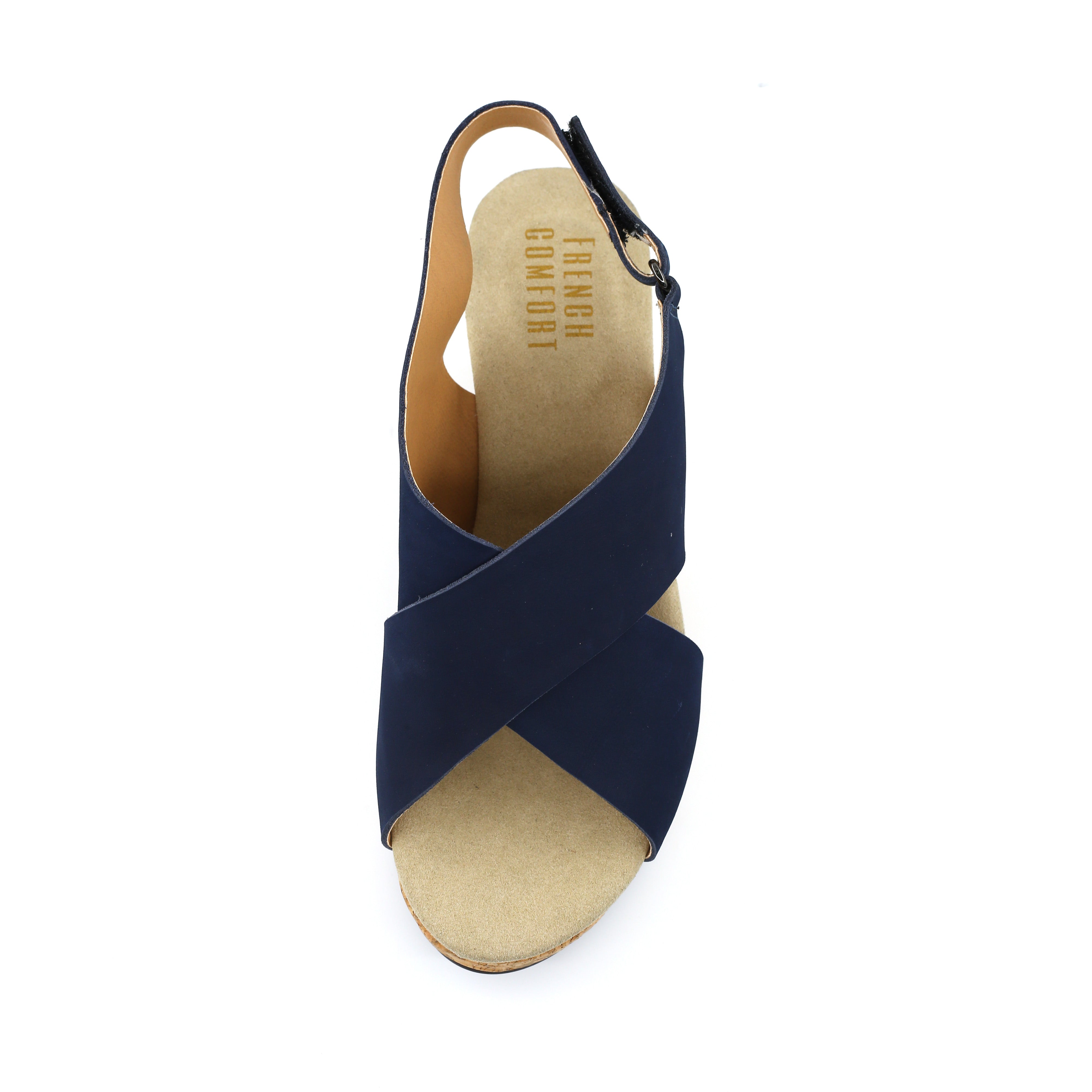 FRENCH COMFORT - ABIGAIL  - SIZE 9 - NAVY